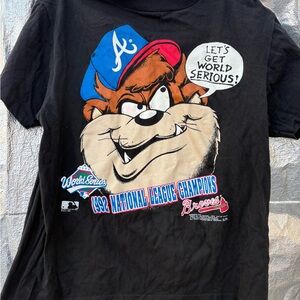 Black 1992 World Series Graphic T-Shirt